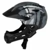 Kask Full Face bervee – szare moro – zdjęcie 1